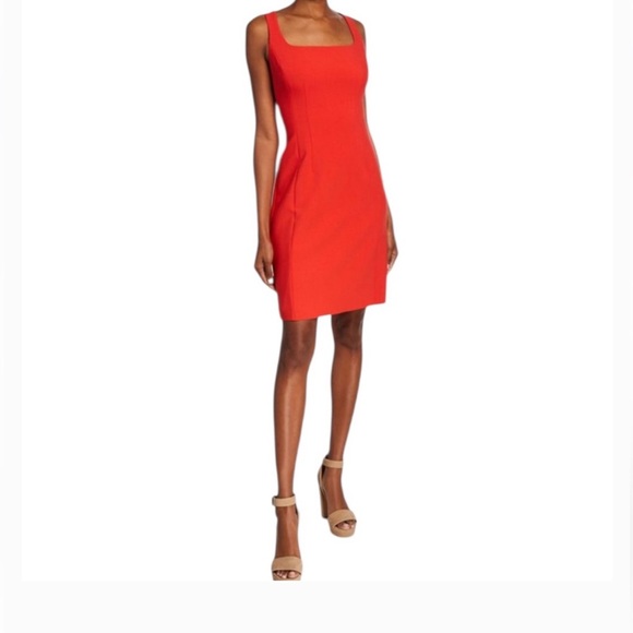 Kobi Halperin Dresses & Skirts - Kobi Halperin Mariola Square-neck Sleeveless Sheath Dress 6